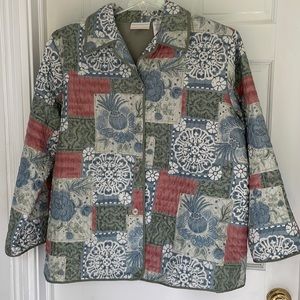 16W, silk green jacket